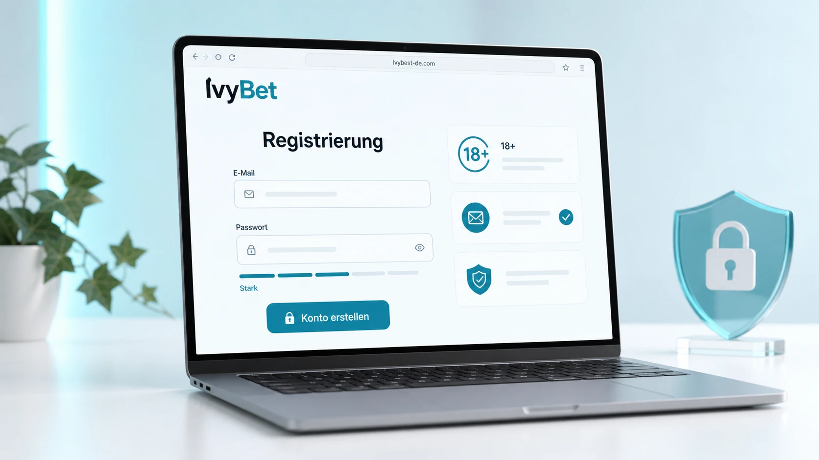 1. Die Registrierung: So erstellen Sie ein IvyBet-Konto