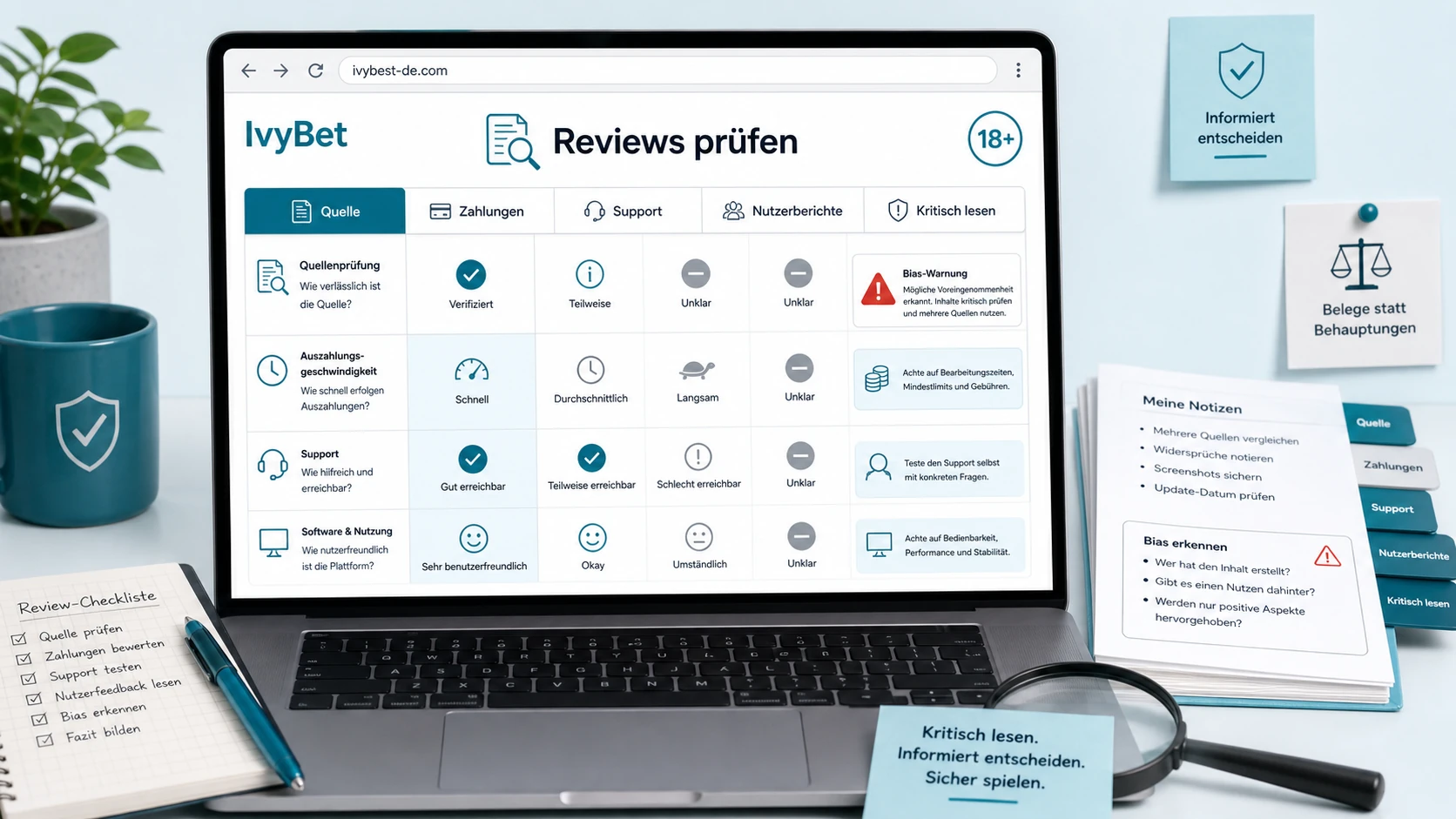 IvyBet Reviews und Ivy Bet Review kritisch lesen
